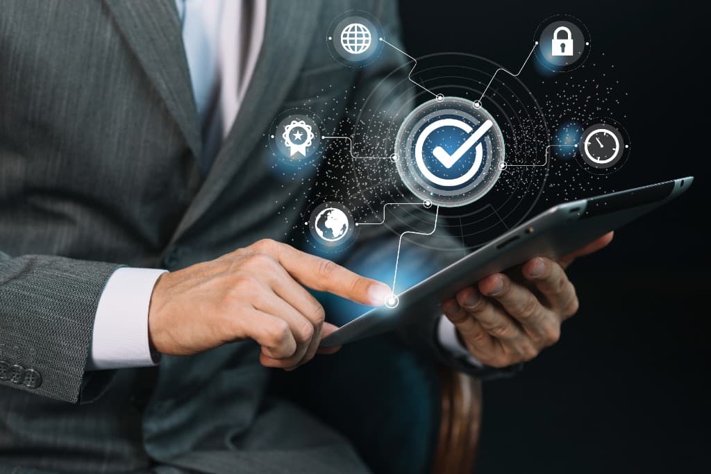 Professional managing prior authorization approvals through a digital verification system